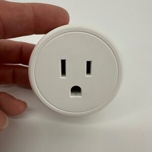 Aoycocr X5P Smart Plug Mini WiFi Outlet 120V 10A 1200W White Round Adapter